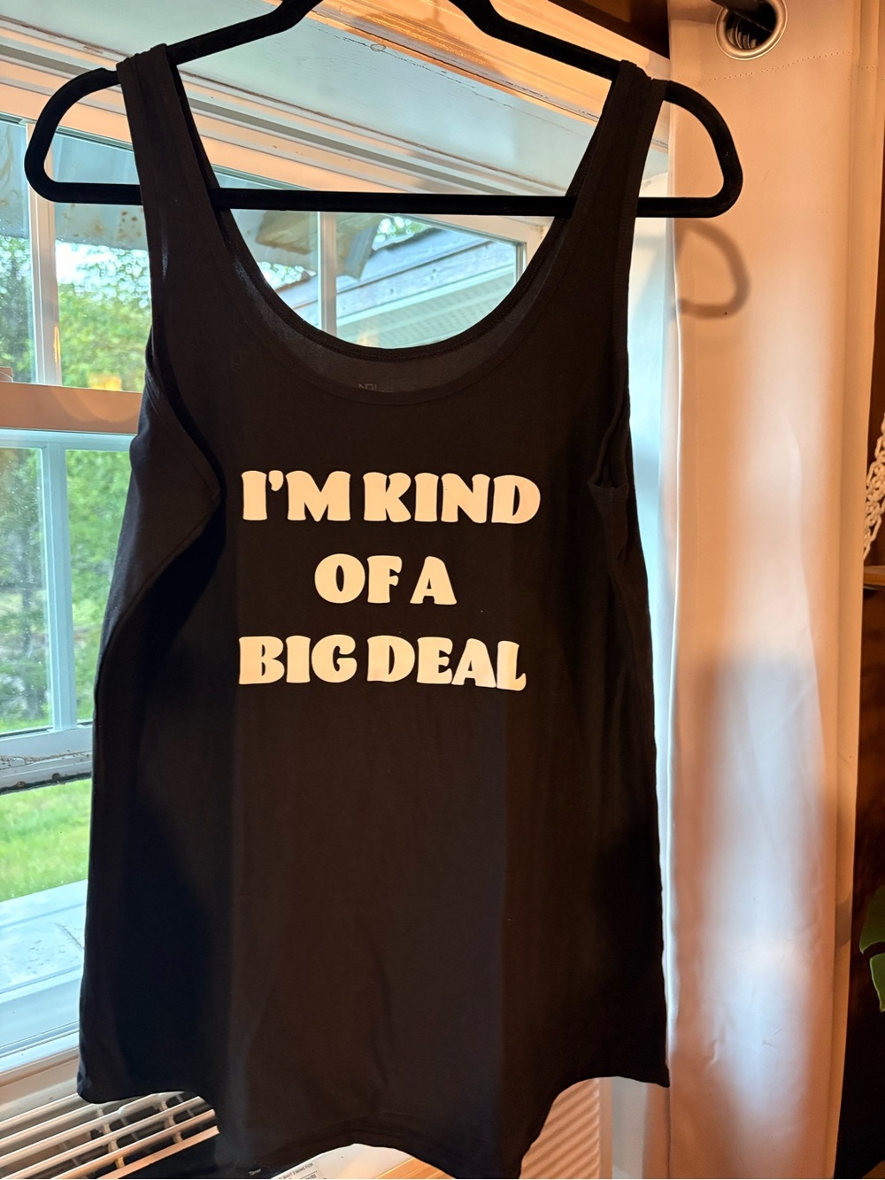 3X No Boundaries Black Tank Top with White Slogan.